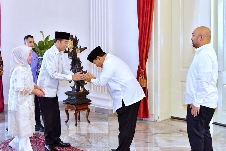 Prabowo & Presiden Jokowi Bertemu Rapat Bahas Tugas Negara